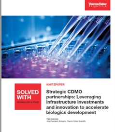Strategic CDMO partnerships: Leveraging infrastructure investments and innovation to accelerate biologics development